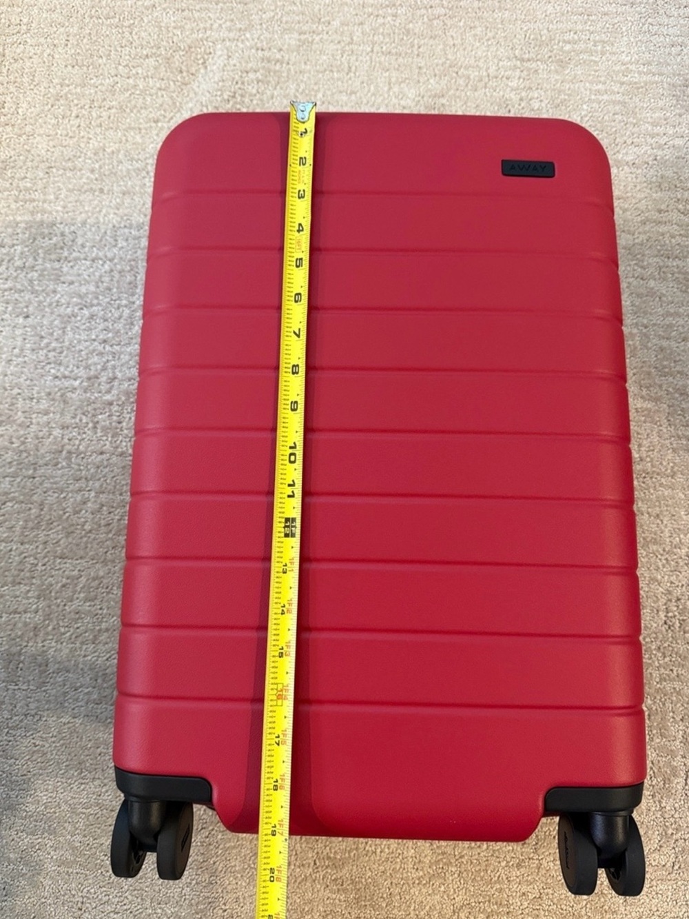 Away The Carry-On Flex – Red (Includes dust bag) - Picture 8 of 11